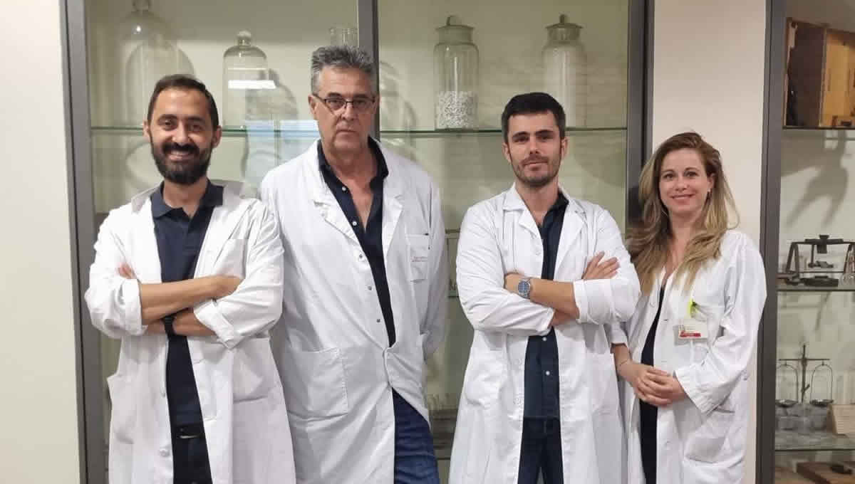 Eliseo Albert, David Navarro, Carlos Solano y Estela Giménez, investigadores del estudio desarrollado por INCLIVA (Foto: INCLIVA)