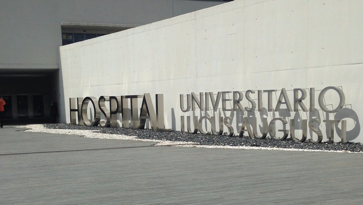 Fachada del Hospital Lucus Augusti de Lugo (Foto: Twitter Carlos Piñeiro Diaz)