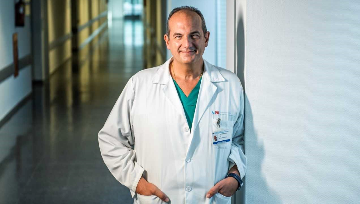 El Dr. Javier García, presidente de la la Sociedad Española de Anestesiología, Reanimación y Terapéutica del Dolor. (Sedar)
