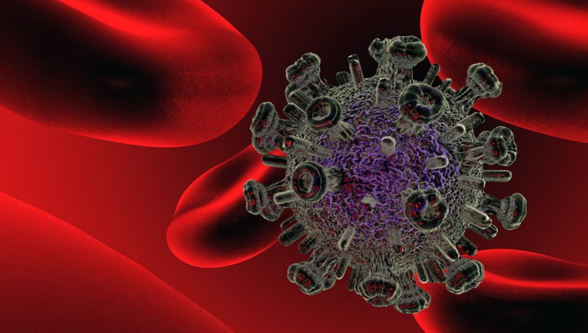 Recreación de un virus. (Foto: CSIC/EuropaPress)