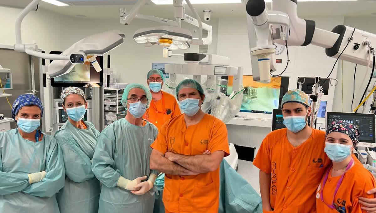 El Servicio de Cirugía Torácica del Gregorio Marañón opera con el robot Da Vinci (Foto: Hospital General Universitario Gregorio Marañón)