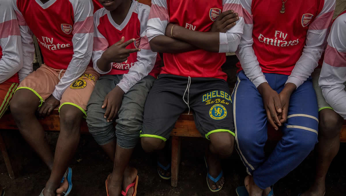 Niños en la ciudad de Goma, República Democrática del Congo. (Foto: Europa Press/Contacto/Sally Hayden)