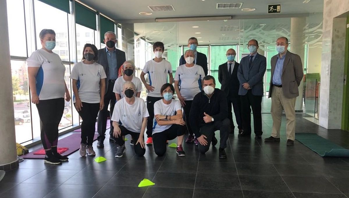 Nuevo espacio para la práctica de actividad física en Murcia para pacientes de cáncer (Foto: Carm)