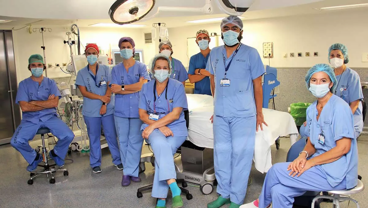 Equipo de Cirugía Pediátrica del Hospital Clínico San Carlos (FOTO: Comunidad de Madrid)