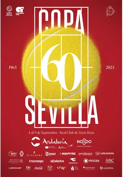 Cartel Copa Sevilla ATP Challenger 2023 de tenis
