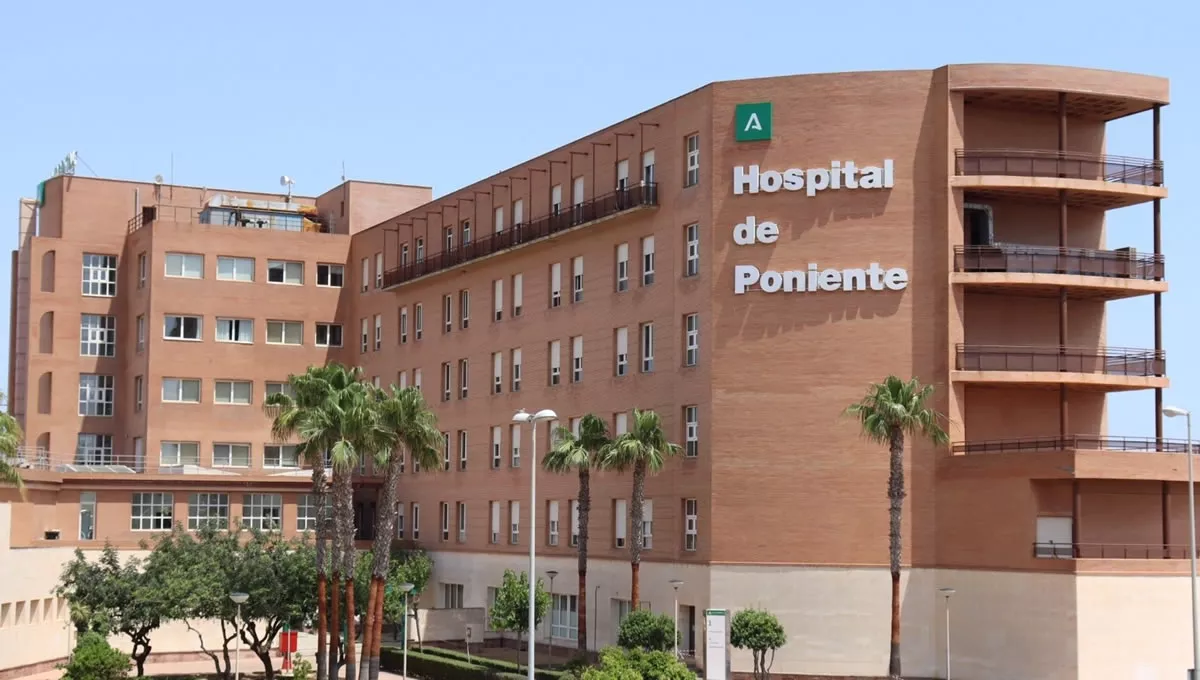 Fachada del Hospital Universitario Poniente de El Ejido, Almería (Foto: Europa Press)