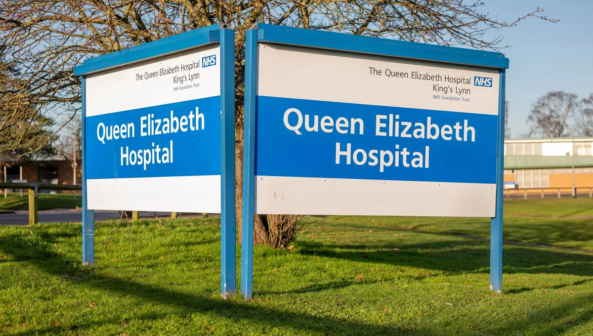 El Queen Elizabeth Hospital, uno de los más afectados por el RAAC (FOTO: NHS)