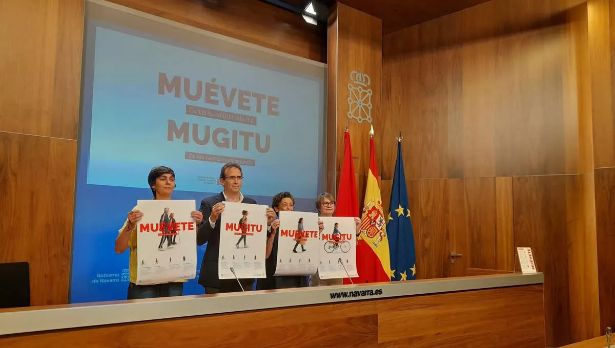 Imagen de la presentación de la campaña de salud 'Muévete. Mugitu' (Foto: Europa Press)