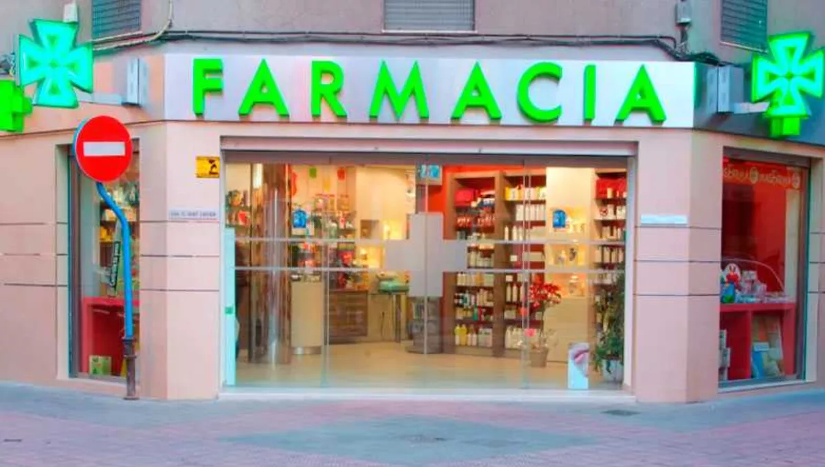 Farmacia situada en Jaén. (SAS)