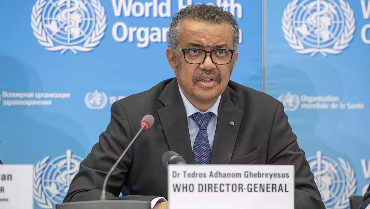 El director general de la Organización Mundial de la Salud (OMS), Tedros Adhanom Ghebreyesus (Foto: EP)