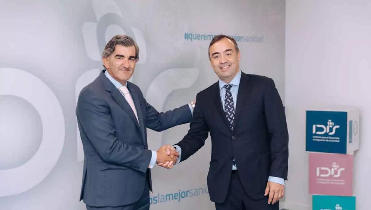 Juan Abarca, presidente de la Fundación IDIS y Carlos Fernández Catalá, CEO de NIMGenetics (Foto: IDIS)