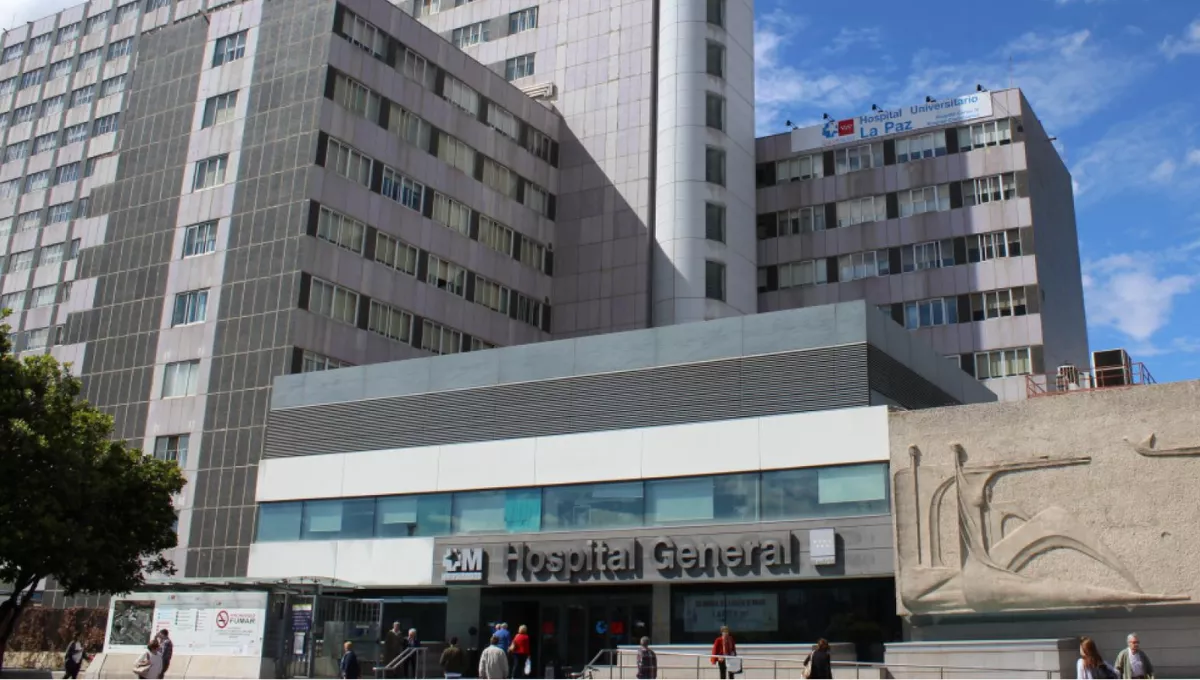 Fachada Hospital General de la Paz. (Sermas)