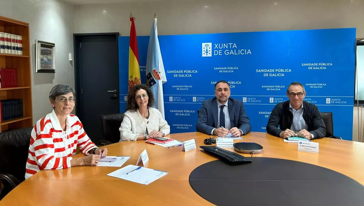 Reunion AEACaP con la Xunta de Galicia (Fuente: AEACaP)