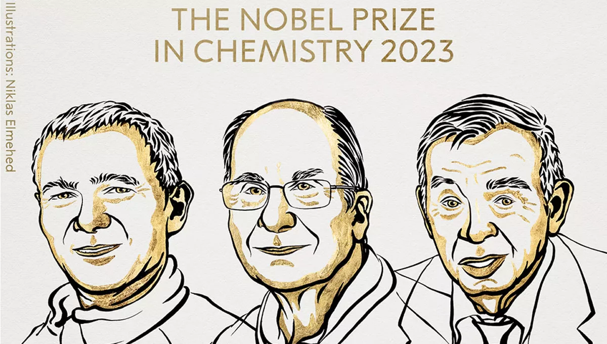 Premio Nobel de Química para Moungi G. Bawendi, Louis E. Brus and Alexei I. Ekimov