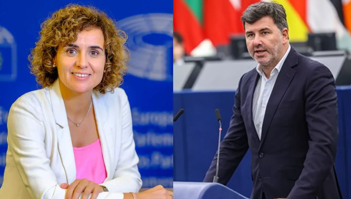 Dolors Montserrat, portavoz del PP en el Parlamento Europeo, y Nicolás González Casares, eurodiputado del PSOE (Foto: Consalud.es)