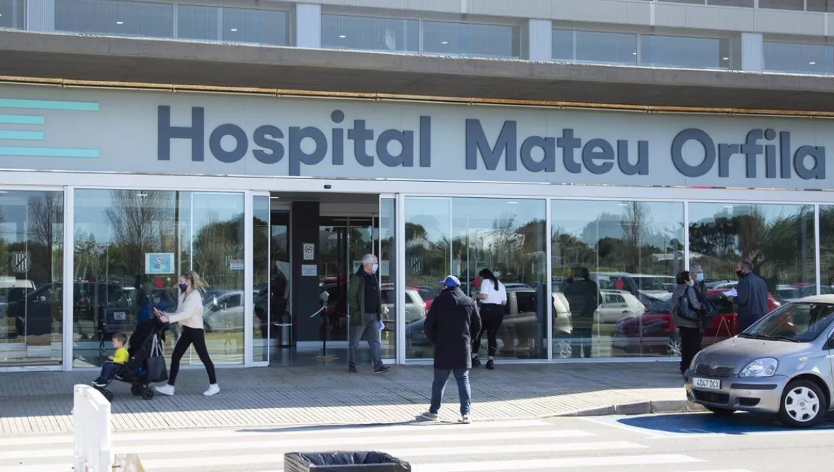 Hospital Mateu Orfila de Mahón en Menorca. (EP)