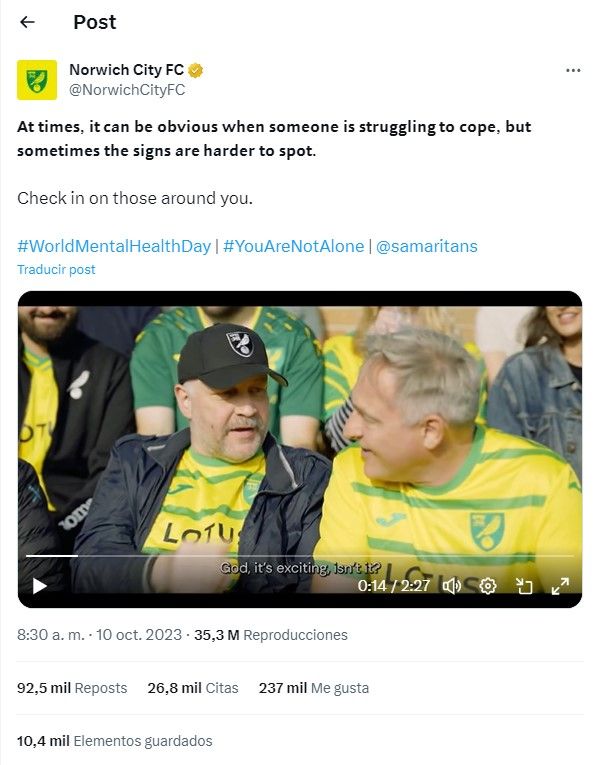 Norwich City FC (Foto: Twitter)