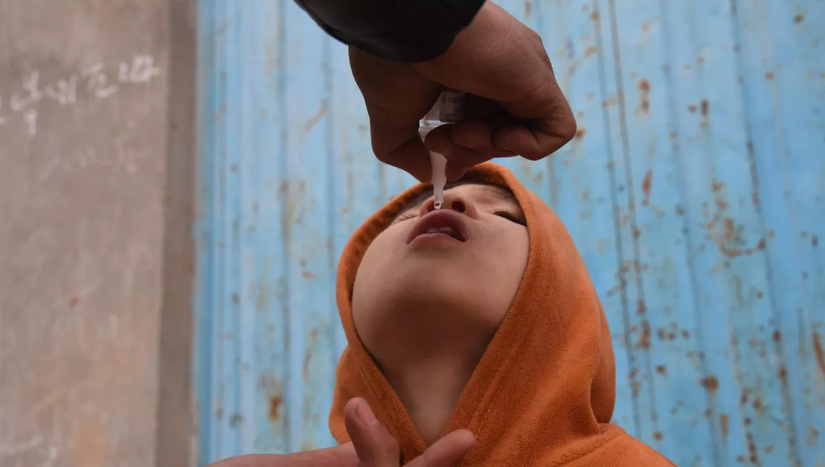 Campaña de vacunación contra la polio en Afganistán. (EP)