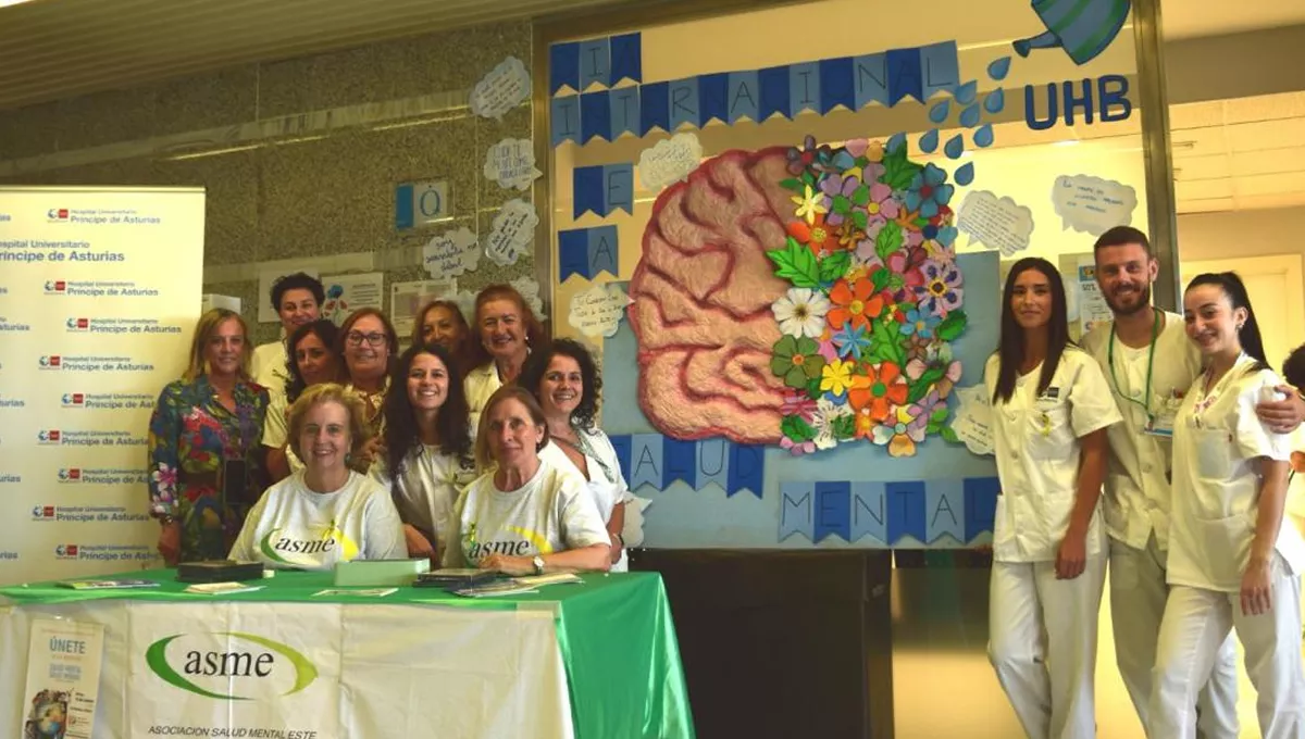 Día Mundial de la Salud Mental (Foto: Hospital Universitario Príncipe de Asturias)