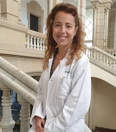 Dra. Laura Angelats, oncóloga del Hospital Clínic de Barcelona (Foto. Clínic de Barcelona)