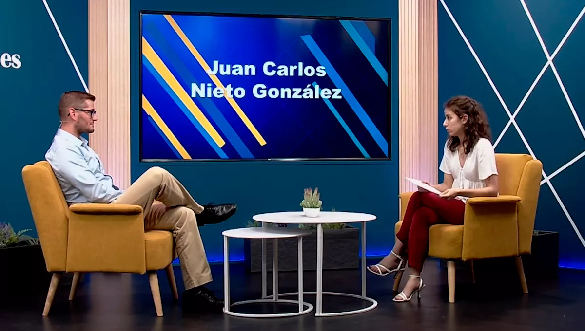 Momento de la entrevista con el Dr. Juan Carlos Nieto con motivo del Día Mundial de la Osteoporosis (Foto. ConSalud)