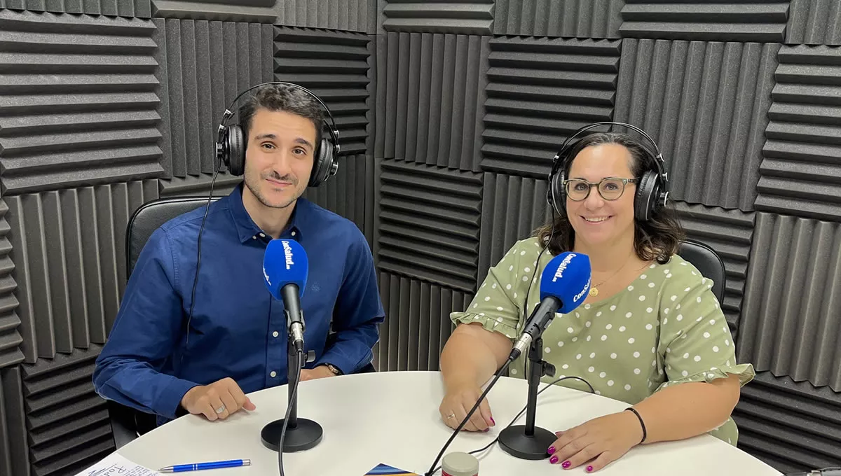 Dra. Celia Arconada, especialista en Reumatología del Hospital Universitario Infanta Elena en ConSalud Podcast (Foto. ConSalud)