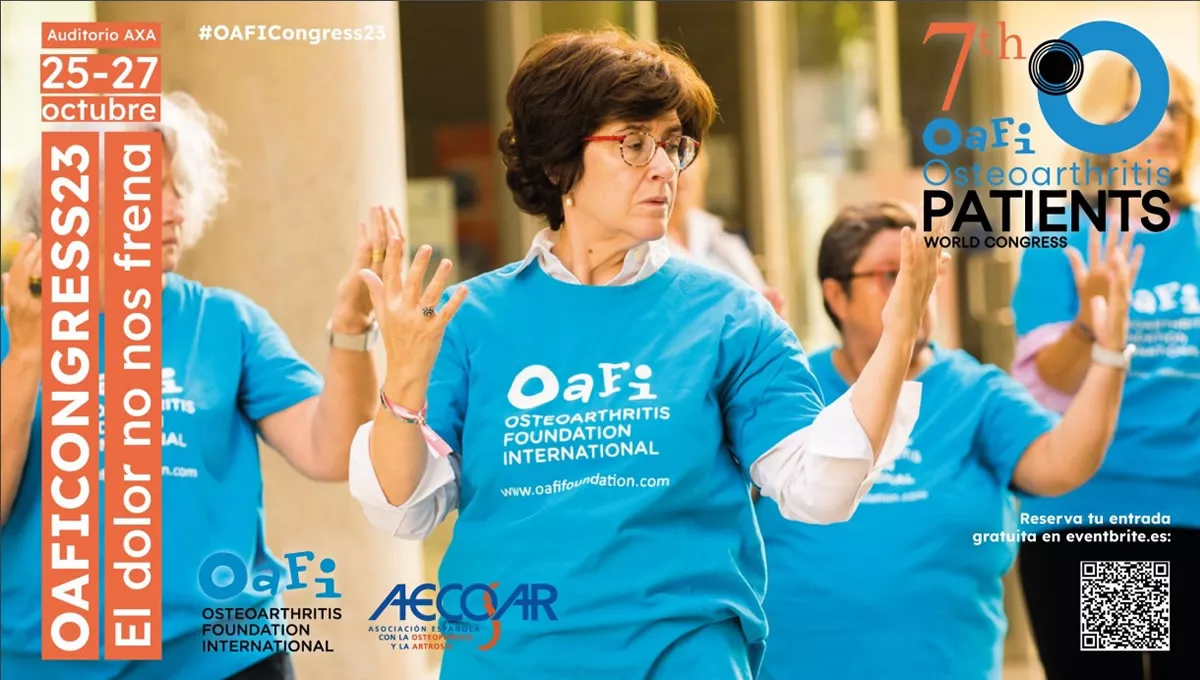 7ª edición del Congreso Internacional de Pacientes con Artrosis de OAFI (Foto: OAFI)