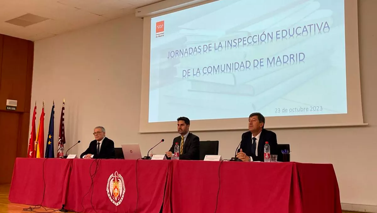 Emilio Viciana inaugura unas Jornadas de la Inspección Educativa (Foto. Comunidad de Madrid)
