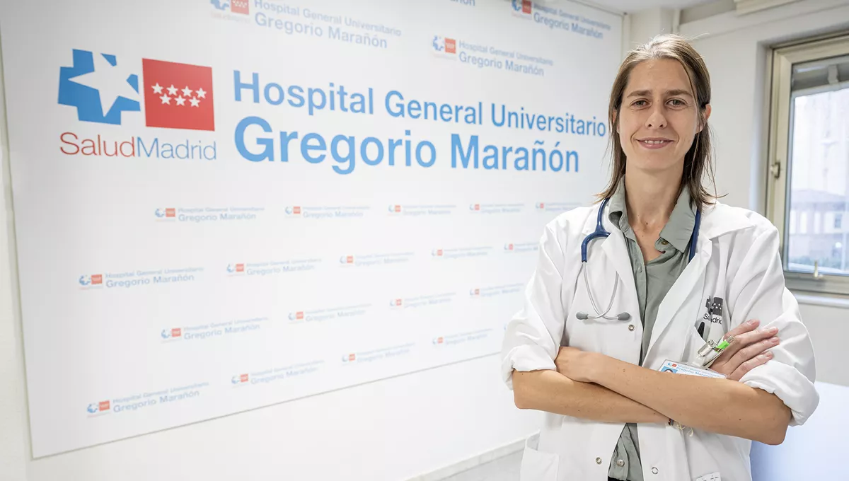 Leire Pérez Latorre, médico adjunto del servicio de Microbiología y Enfermedades Infecciosas e investigadora del IiSGM (Foto. Gregorio Marañon)