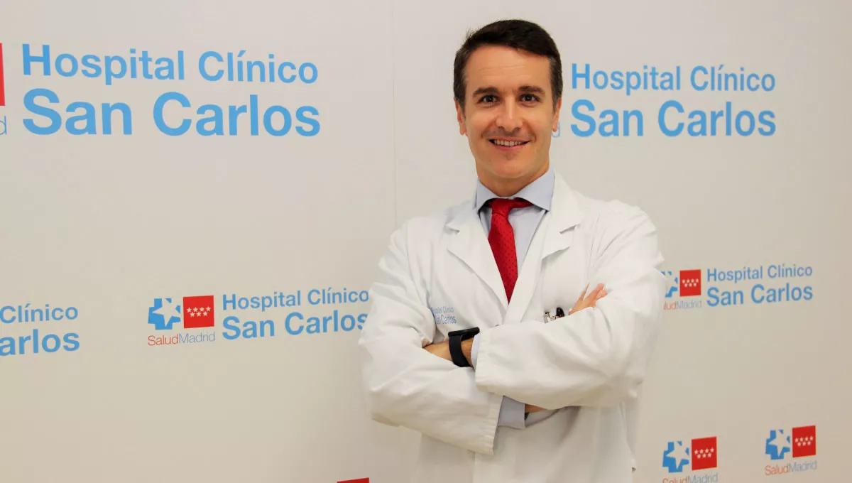 Dr. José Ignacio Fernández Vigo obtiene el Premio 'Arruga' (Foto. Hospital Clínico San Carlos)