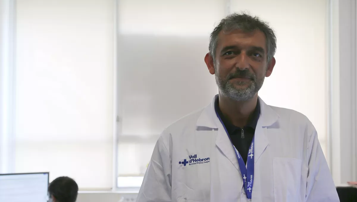 El Dr. Manel Escobar,  director de radiología y medicina nuclear en el Hospital Vall d’Hebron (Foto. Hospital Vall d'Hebron)