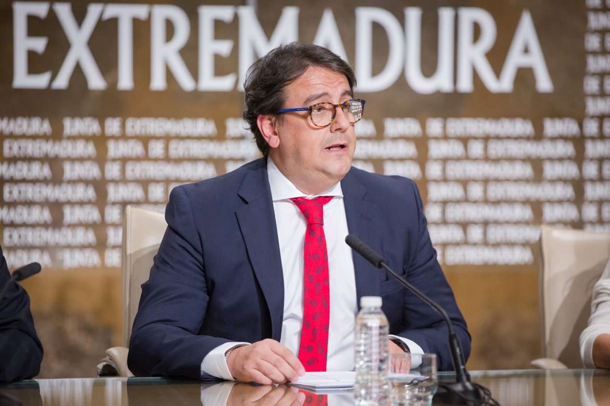 El consejero de Sanidad de Extremadura, José María Vergeles.