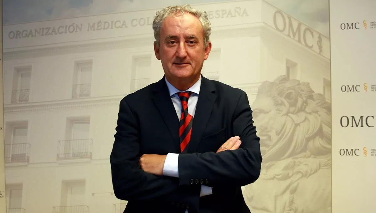 Tomás Cobo, presidente del Consejo General de Colegios Oficiales de Médicos (FOTO: CGCOM)