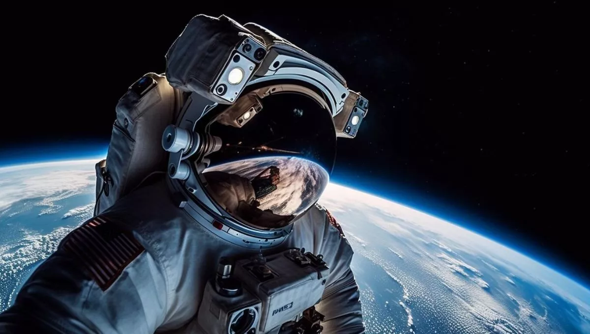 Astronauta durante un paseo espacial (Fuente: Freepik)