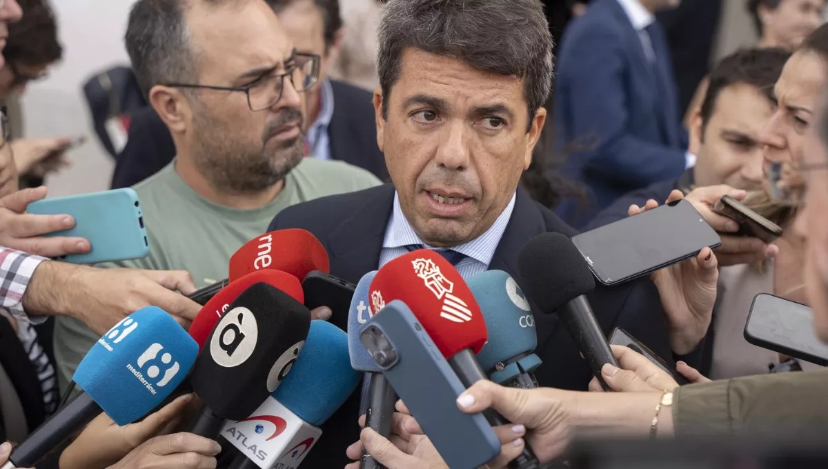 Presidente de la Generalitat Valenciana, Carlos Mazón. (EP)