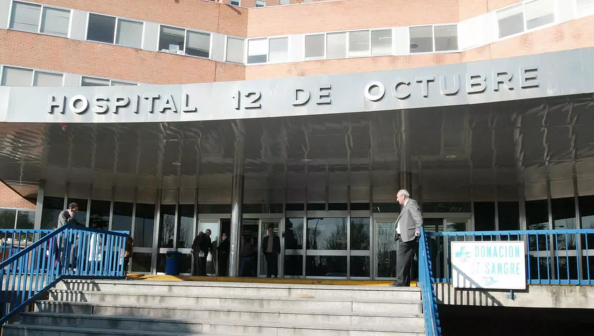 Fachada del Hospital 12 de Octubre (FOTO: Comunidad de Madrid)