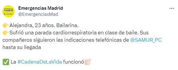 Tuit Emergencias Madrid