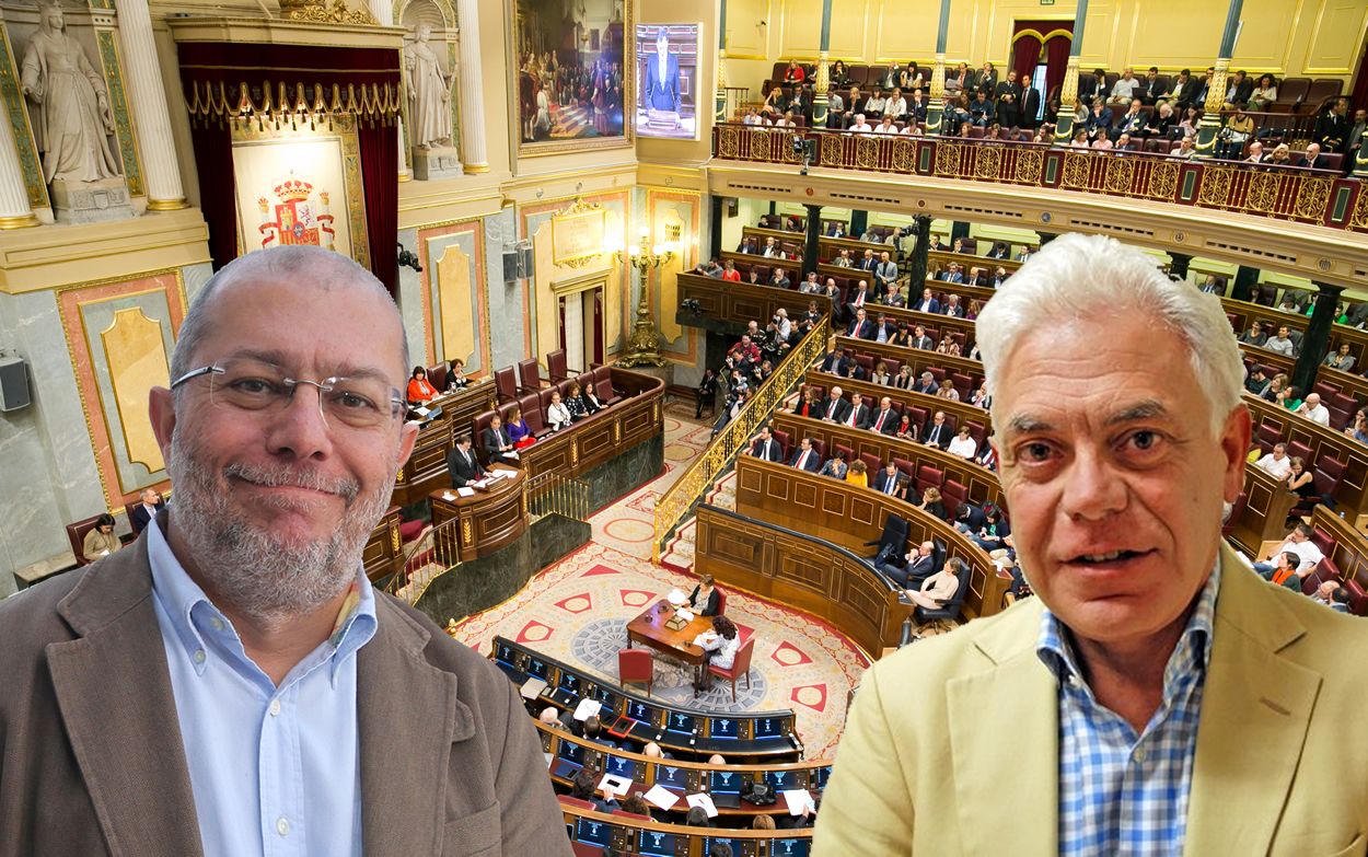 Francisco Igea y Jesús María Fernández, portavoces sanitarios de Ciudadanos y PSOE.