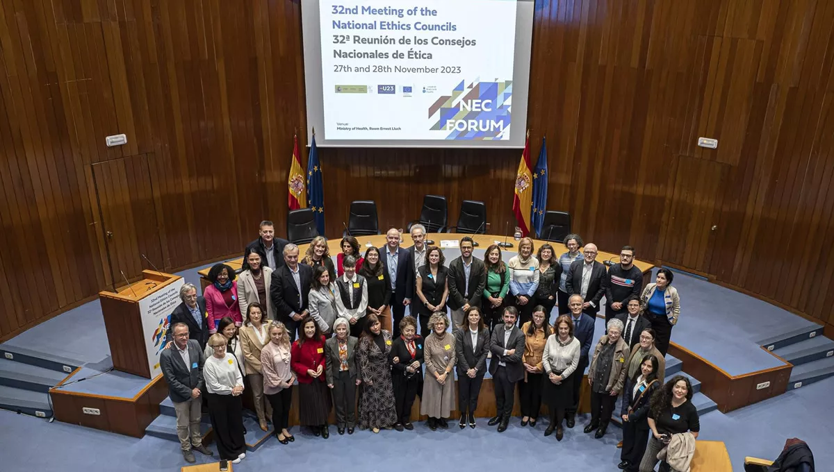 Reunión de los Consejos Generales de ética. (Foto: EP/INSTITUTO DE SALUD CARLOS III)