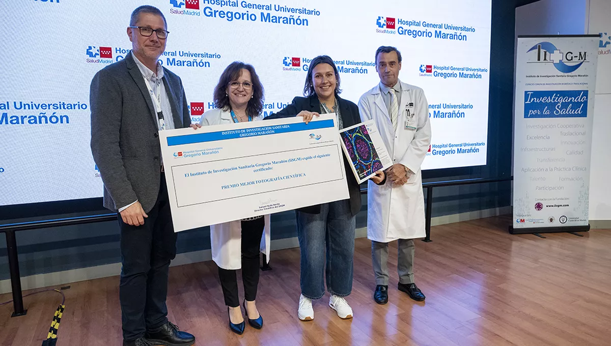 Imagen de uno de los premios (FOTO: Hospital Gregorio Marañón)