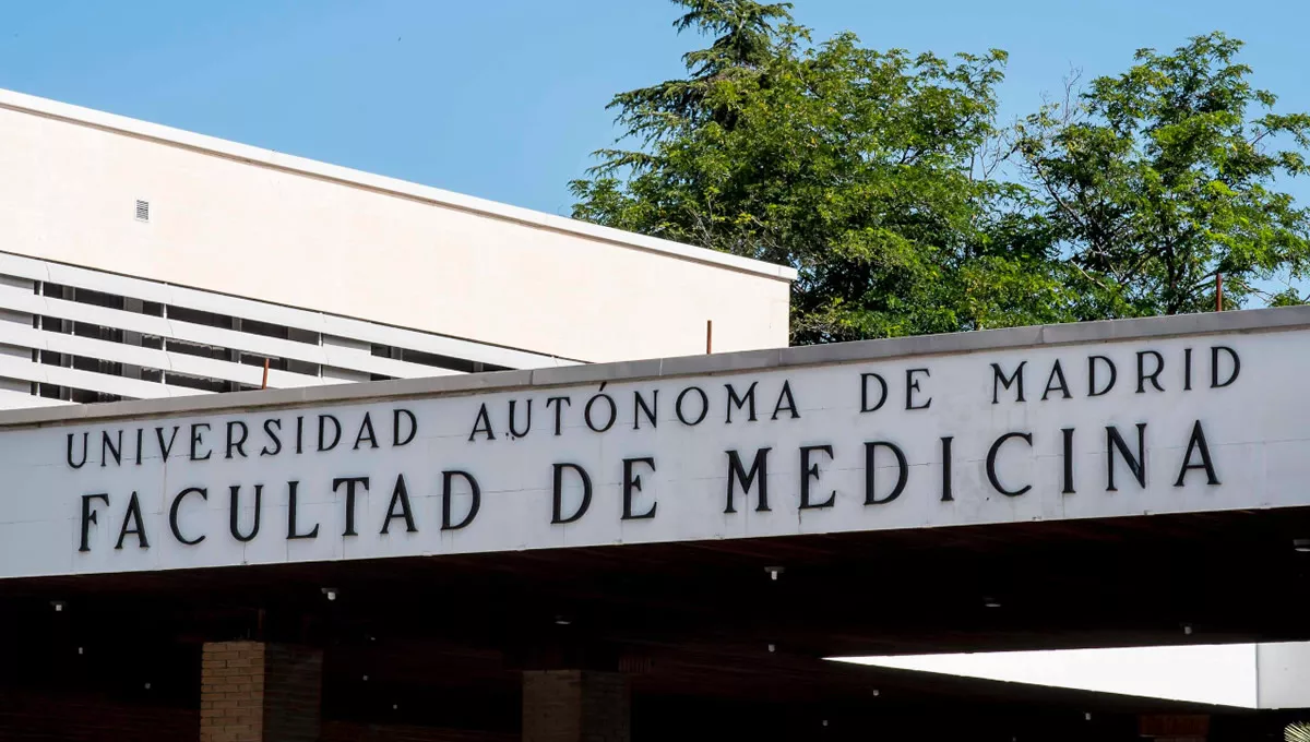 Fachada de la Facultad de Medicina de la Universidad Autónoma de Madrid (FOTO: UAM)