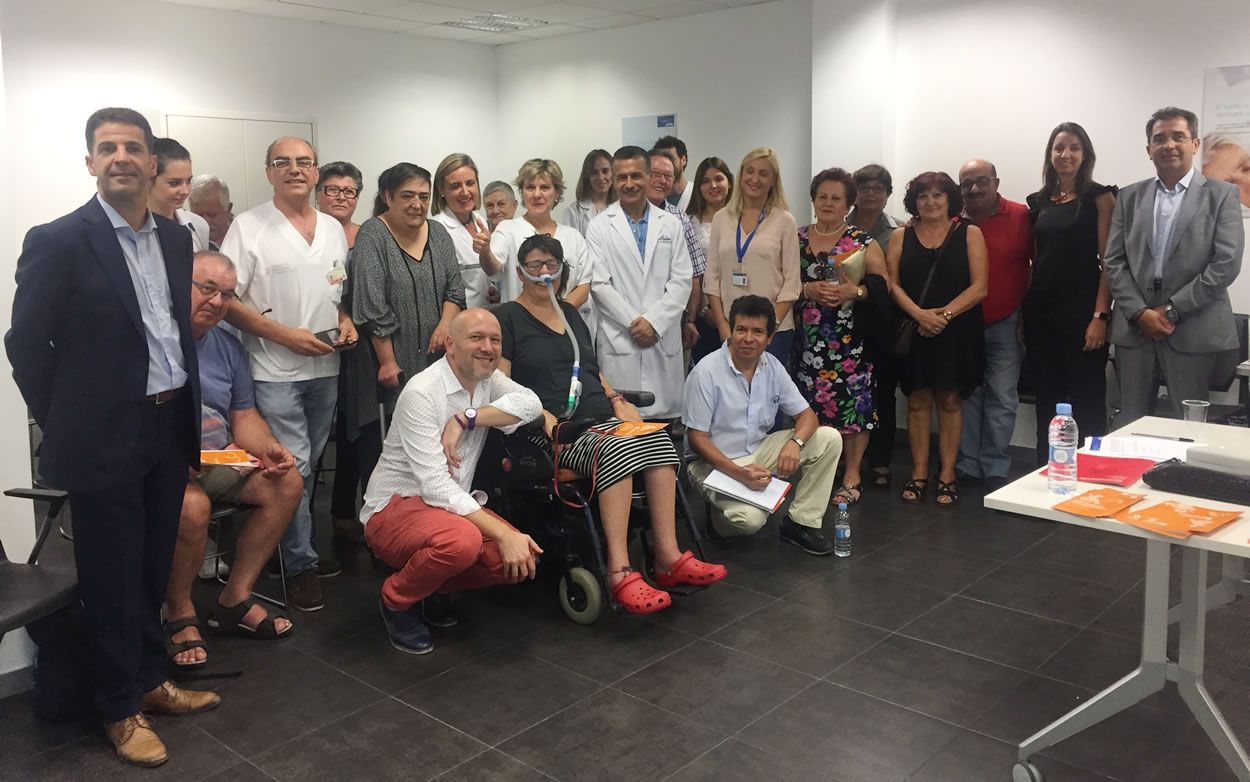 Participantes en la jornada realizada por Linde Healthcare y el Hospital Sant Joan de Alicante