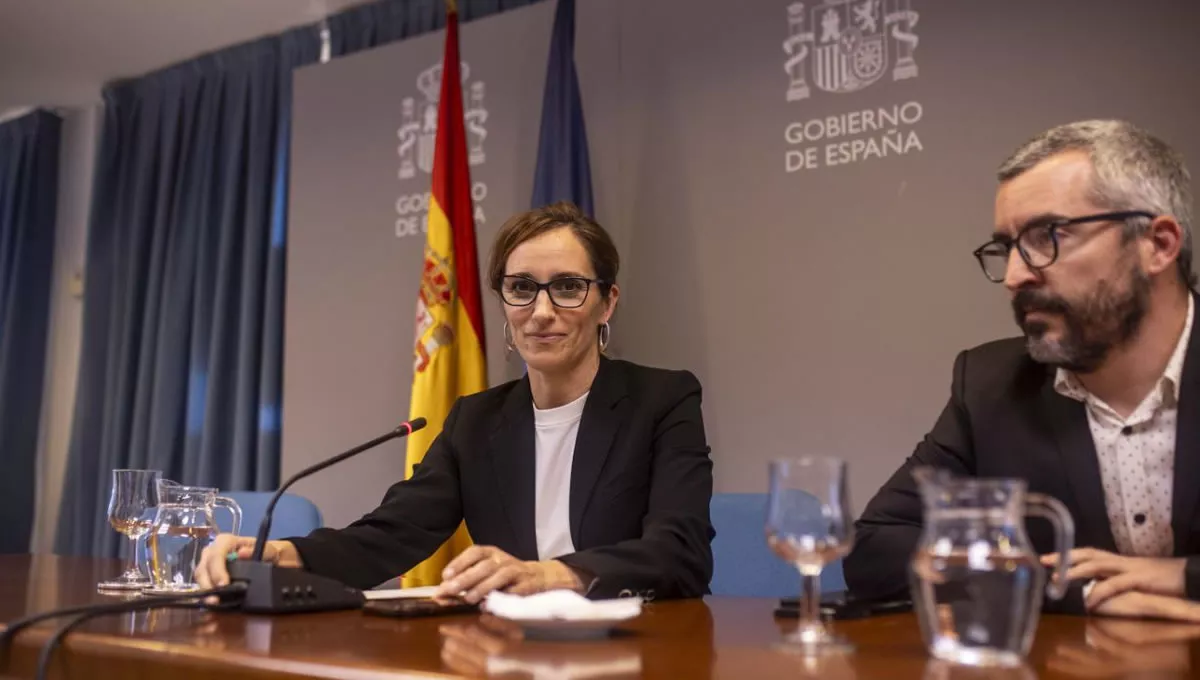 Mónica García y Javier Padilla en la rueda de prensa posterior al Consejo Interterritorial (foto: Sanidad)