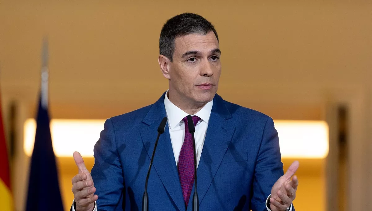 Pedro Sánchez hace balance del año 2023 (Foto: Eduardo Parra - Europa Press)