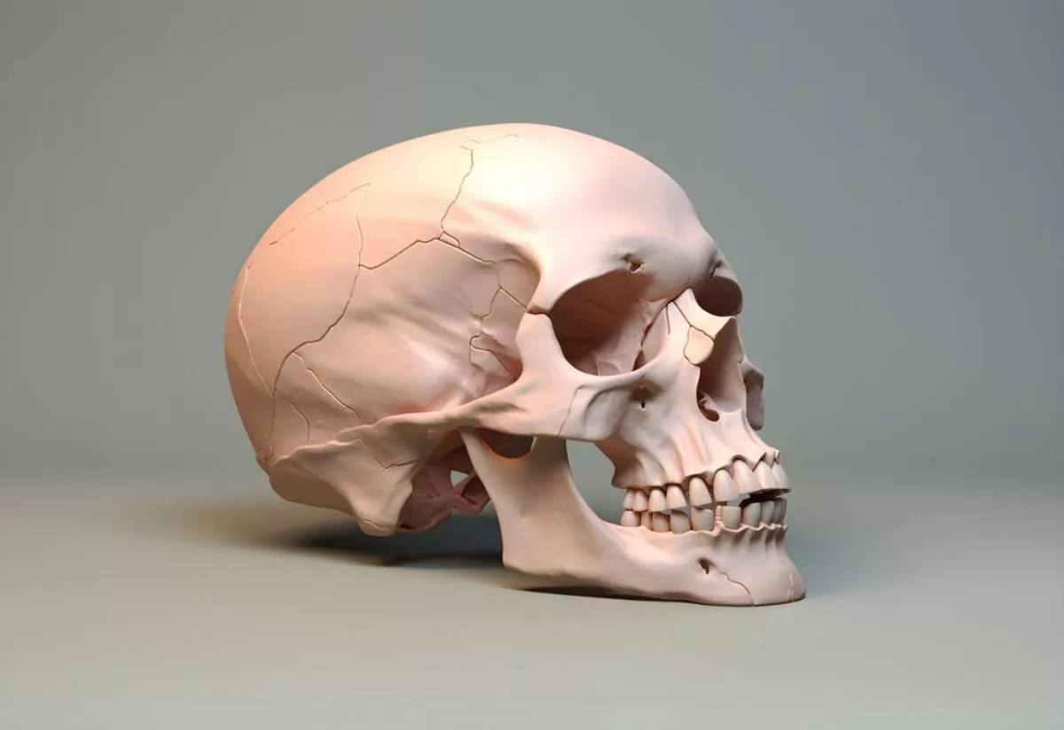 Cráneo humano. (Foto: Freepik)
