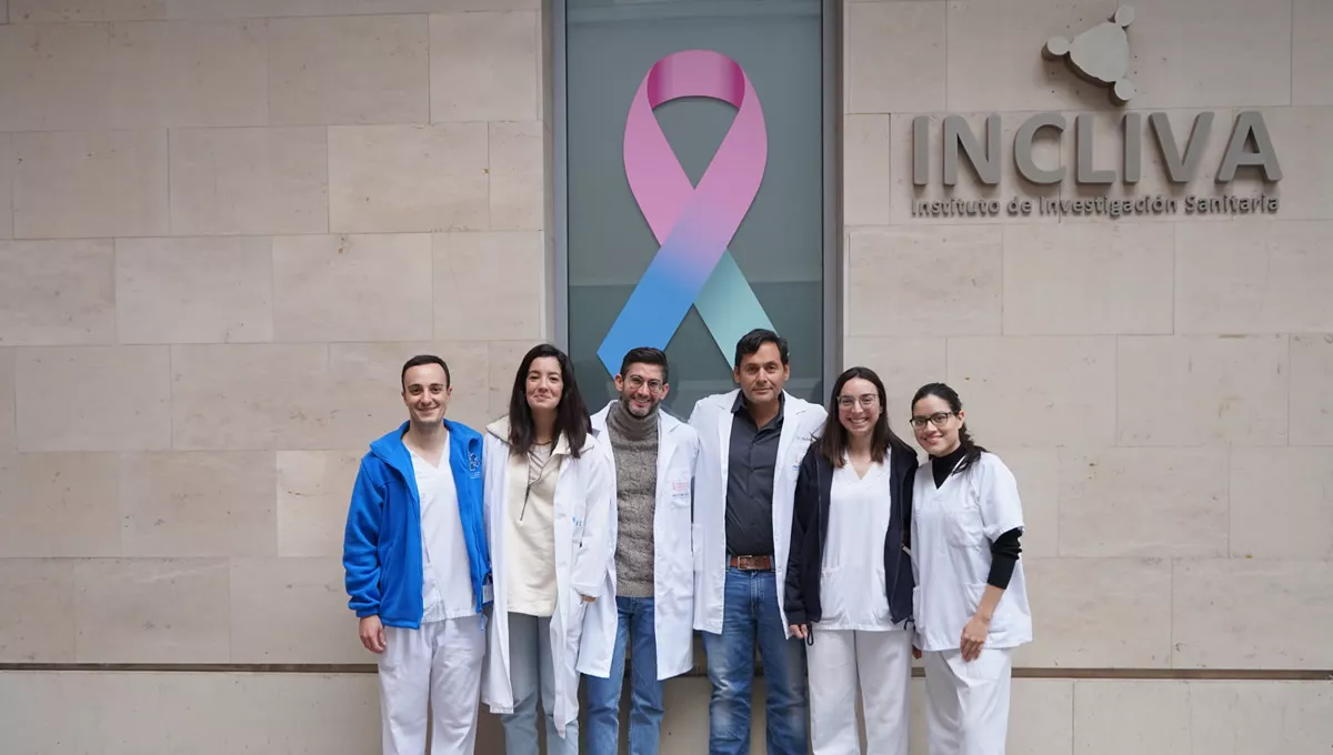Francisco Javier Cebrián, Anna Mollar, Miguel Lorenzo, Julio Núñez, Patricia Castro y Evelin Bejarano. (Foto: Instituto de Investigación Sanitaria INCLIVA)