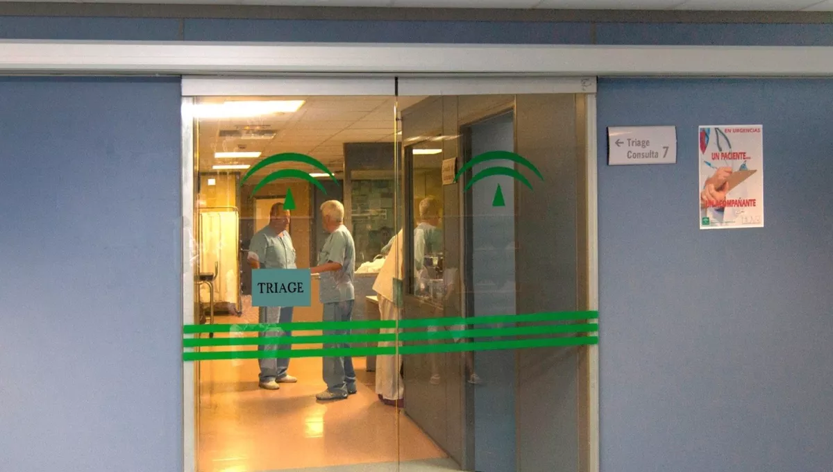 Sala de espera de urgencias del Hospital Virgen del Rocío. (SAS)