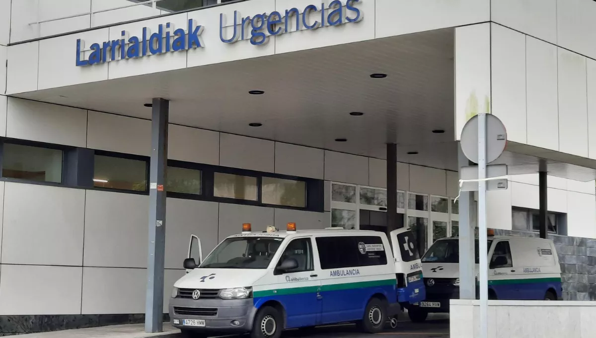 Servicio de Urgencias del Hospital de Urduliz en Bizkaia. (EP)