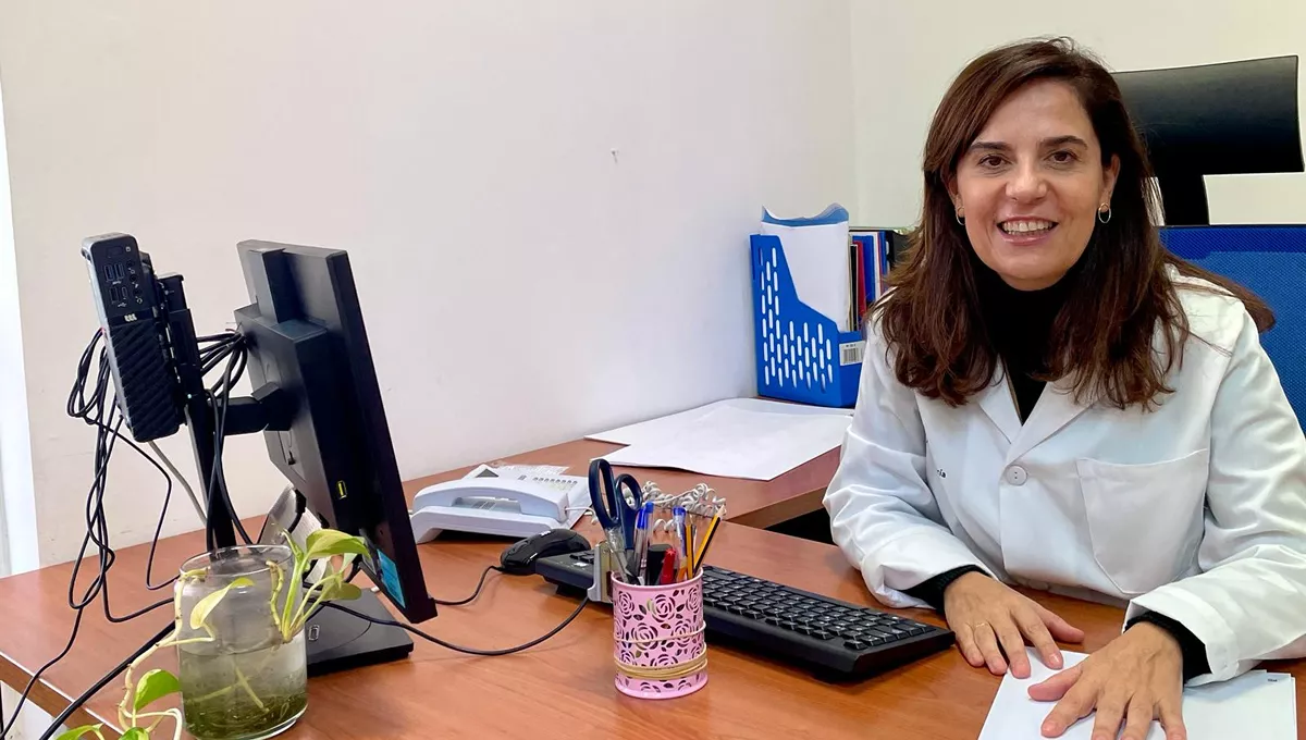 Susana Padrones, directora gerente del Distrito Sanitario Sevilla (Foto. SAS)