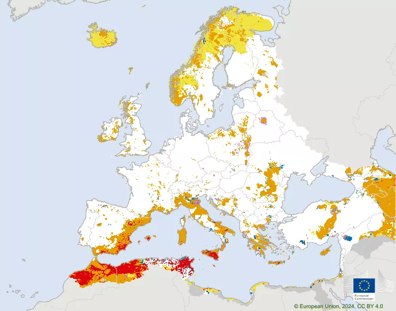 Sequía en Europa